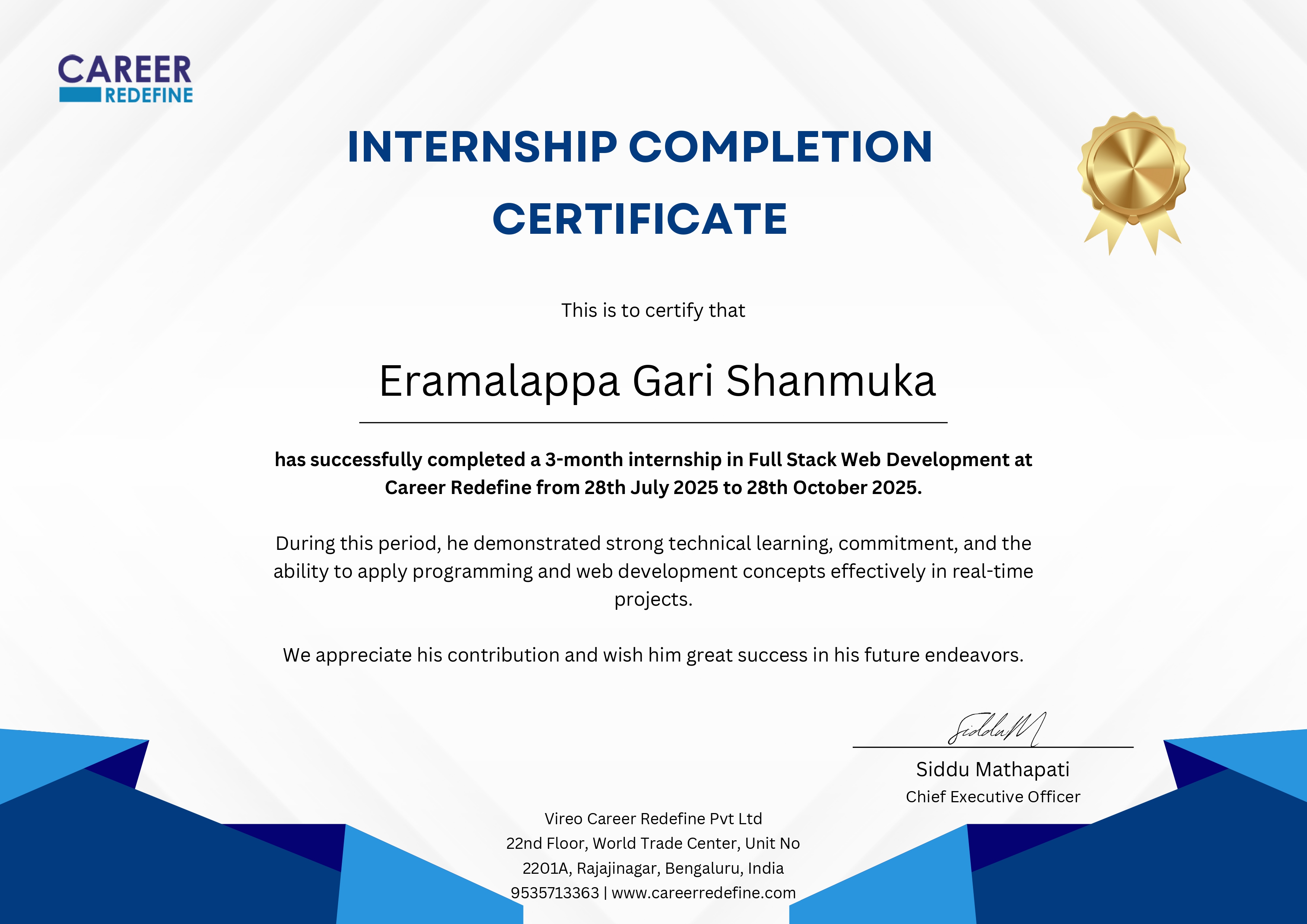 Certificate 2