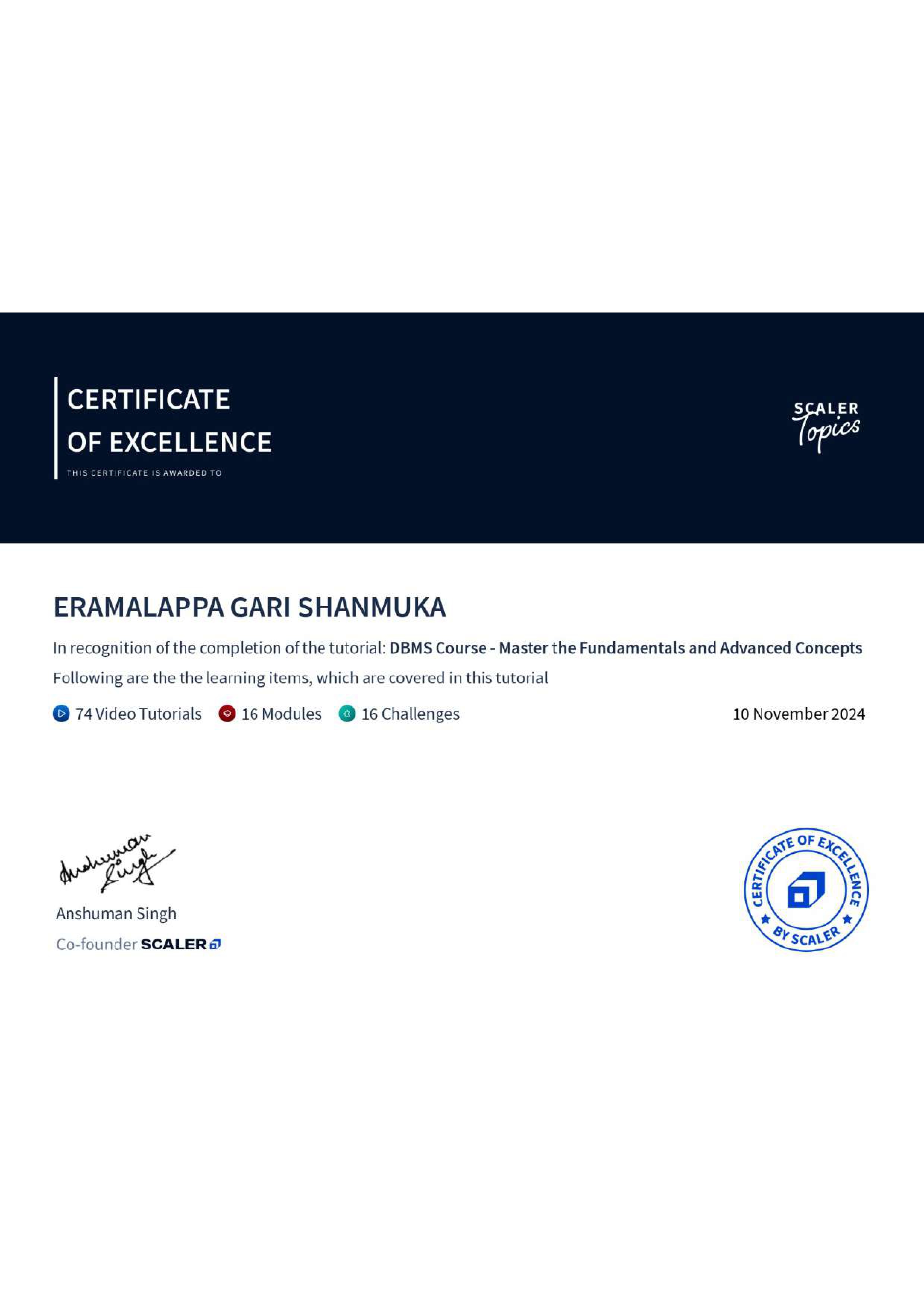 Certificate 2