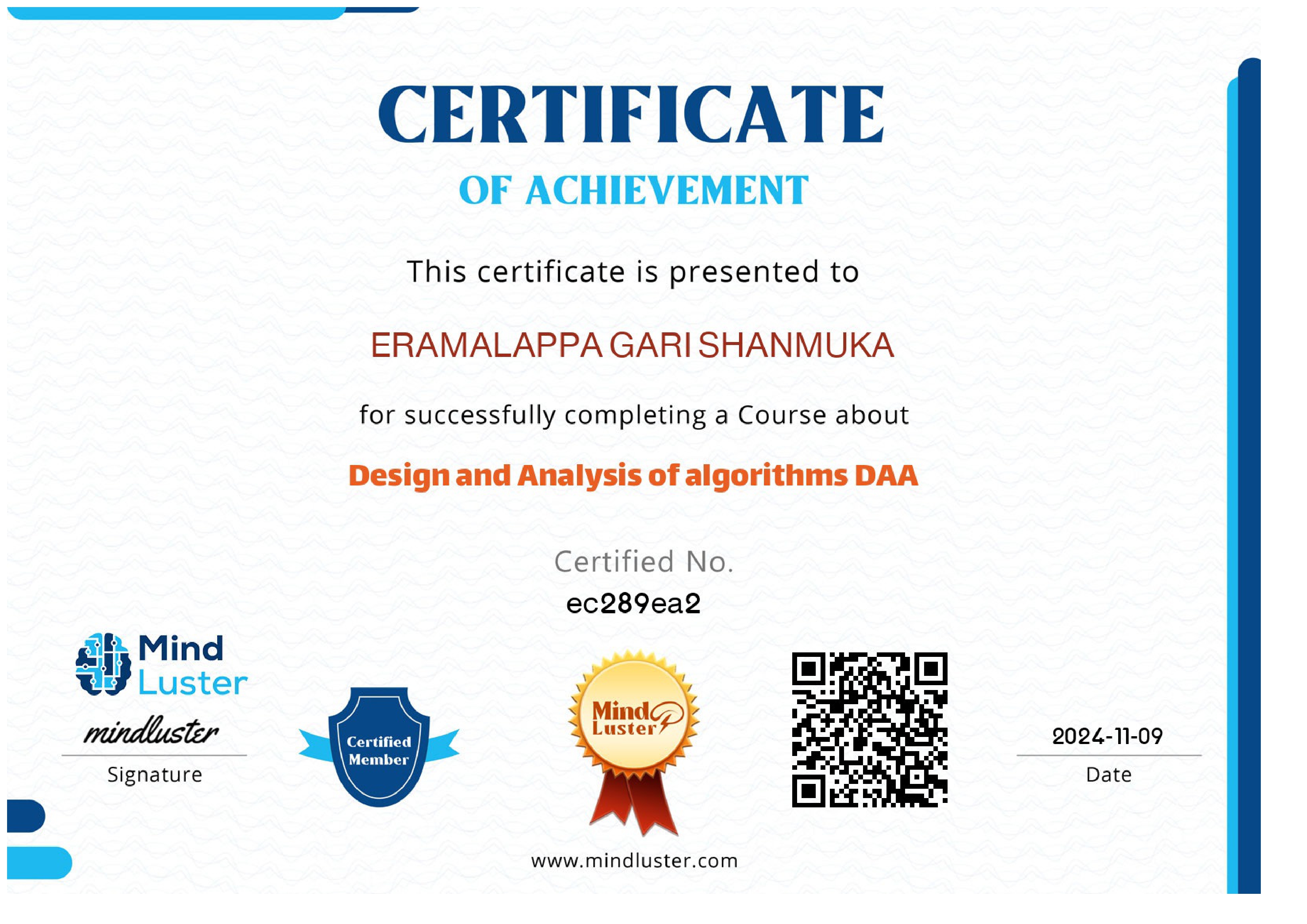 Certificate 2